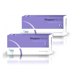 ГЛИЦЕРОЛ НОСТА суппозитории ректал. 1000 мг блистер №12