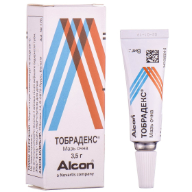 ТОБРАДЕКС мазь глаз. туба 3,5 г