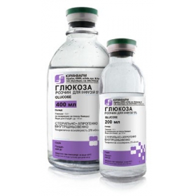 ГЛЮКОЗА р-р д/инф. 50 мг/мл бутылка 200 мл