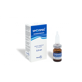 УРОПРЕС капли назальные 0,1 мг/мл фл. 2,5 мл