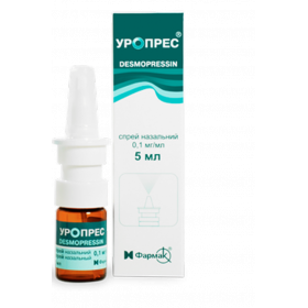 УРОПРЕС спрей назальный 0,1 мг/мл фл. 5 мл
