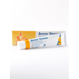 ДИКЛАК ЛІПОГЕЛЬ гель 1% туба 50г
