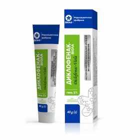 ДИКЛОФЕНАК-ВИОЛА гель 1% туба 40 г