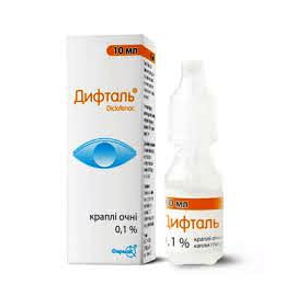 ДИФТАЛЬ капли глазные 0,1 % фл. 10 мл