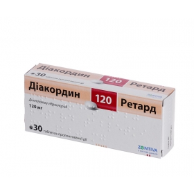 ДИАКОРДИН 120 РЕТАРД табл. пролонг. дейст. блистер №30