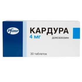 КАРДУРА табл. 4 мг блистер №30