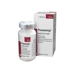 РЕМИКЕЙД порошок лиофил. для приготовления конц. в/в 100 мг фл. №1