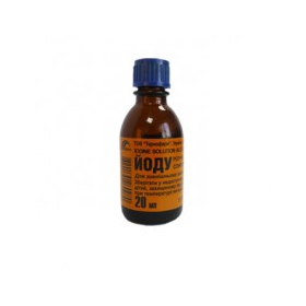ЙОД розчин спиртовий 5% 9мл