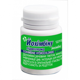ЙОХИМБИНА ГИДРОХЛОРИД табл. 5 мг №50