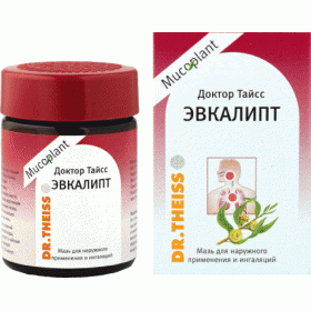 ЭВКАЛИПТОВЫЙ БАЛЬЗАМ ОТ ПРОСТУДЫ ДР. ТАЙСС мазь банка 50 г