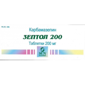 ЗЕПТОЛ табл. 200 мг блистер №100