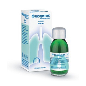 ФЛЮДИТЕК сироп 5 % фл. 125 мл