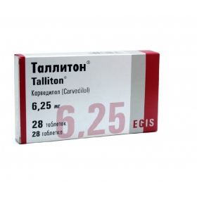ТАЛЛИТОН табл. 6,25 мг блистер №28
