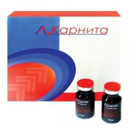 ЛЕКАРНИТА раствор для инъекций 1 г/5 мл амп. 5 мл №5