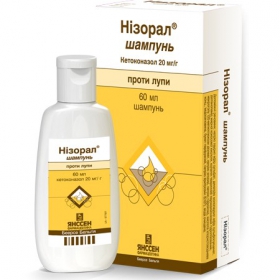 НИЗОРАЛ шампунь 2% 60мл