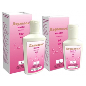 ДЕРМАЗОЛ ПЛЮС шампунь фл. 50 мл