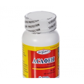 АСАФЕН табл. жувальні 80мг №90