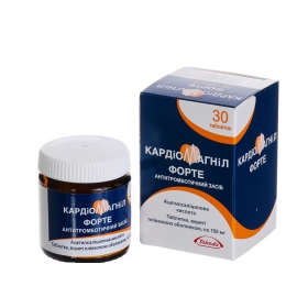 КАРДІОМАГНІЛ форте табл. в/о 150мг №30