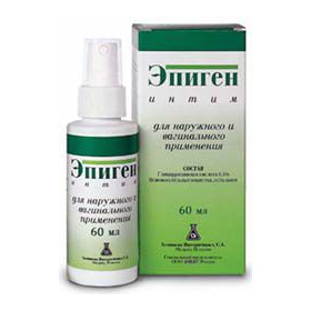 ЭПИГЕН ИНТИМ спрей 0,1 % фл. 60 мл