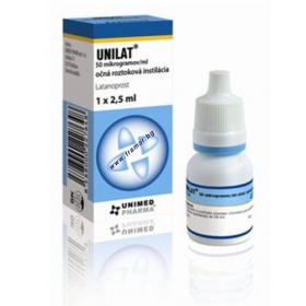 УНІЛАТ краплі очні 50мкг/мл 2,5мл