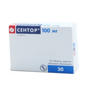 СЕНТОР табл. в/о 100мг №30