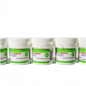 МАГНИЯ СУЛЬФАТ порошок д/р-ра д/орал. применения 25 г контейнер