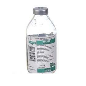 МАННИТ р-р д/инф. 15 % бутылка 200 мл