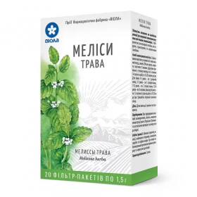 МЕЛИССЫ ТРАВА 1,5 г фильтр-пакет №20