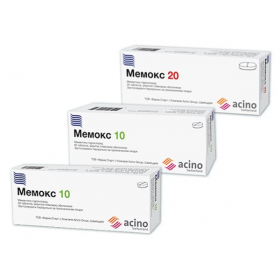 МЕМОКС 20 табл. п/плен. оболочкой 20 мг блистер №30