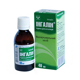 ІНГАЛІН рідина для інгаляцій 40мл