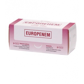 ЕВРОПЕНЕМ порошок для приготовления ин. р-ра 1 г фл. №1