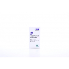 МЕДОПЕНЕМ порошок для приготовления ин. р-ра 1000 мг фл.