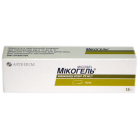 МИКОГЕЛЬ гель 20 мг/г туба 15 г