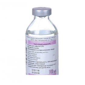 НАТРИЯ ХЛОРИДА РАСТВОР д/инф. 0,9 % бутылка 200 мл
