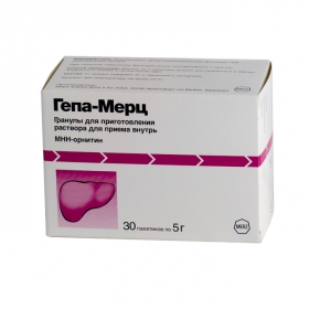 ГЕПА-МЕРЦ гран. 3 г/5 г пакет 5 г №30