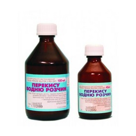 ПЕРЕКИСИ ВОДОРОДА р-р д/наруж. применения 3 % фл. стекл. 40 мл
