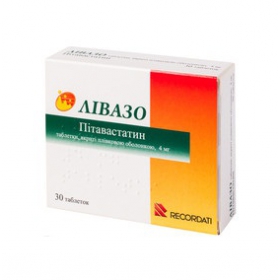ЛИВАЗО табл. п/плен. оболочкой 4 мг блистер №30