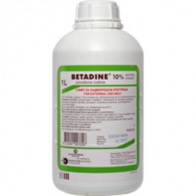 БЕТАДИНЕ р-р накожный 10 г/100 мл фл. 1000 мл
