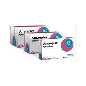 АЛЬГЕРИКА капс. тверд. 150 мг блистер №56