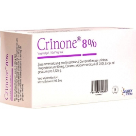 КРИНОН гель вагинальный 8 % аппликатор однодоз. №15