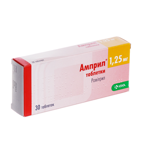 АМПРІЛ табл. 1,25мг №30