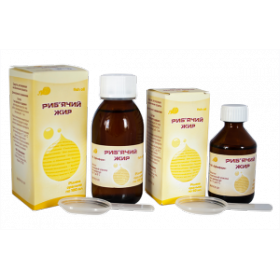 РЫБИЙ ЖИР жидкость орал. 50 мл фл.