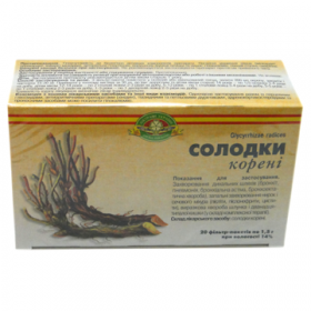 СОЛОДКИ КОРНИ 1,5 г фильтр-пакет №20