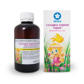 СОЛОДКИ КОРНЯ сироп 200 г