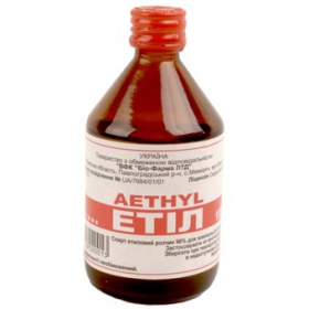 СПИРТ ЭТИЛОВЫЙ 96% 100мл