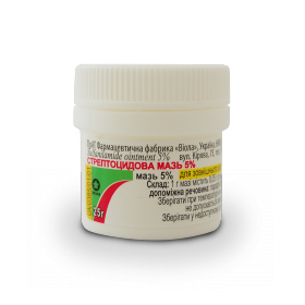СТРЕПТОЦИДОВАЯ МАЗЬ 5% контейнер 25 г