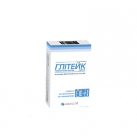 ГЛИТЕЙК лиофил. д/р-ра д/ин. 400 мг фл., с раств. в амп. 3,2 мл №1