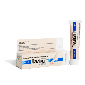 ЛАМИКОН ДЕРМГЕЛЬ 1 % туба 15 г
