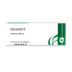 ФЕНІБУТ табл. 250мг №20