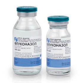 ФЛУКОНАЗОЛ р-р д/инф. 2 мг/мл бутылка 50 мл